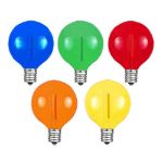 Multi - G40 - Plastic Filament LED Replacement Bulbs - 25 Pack
