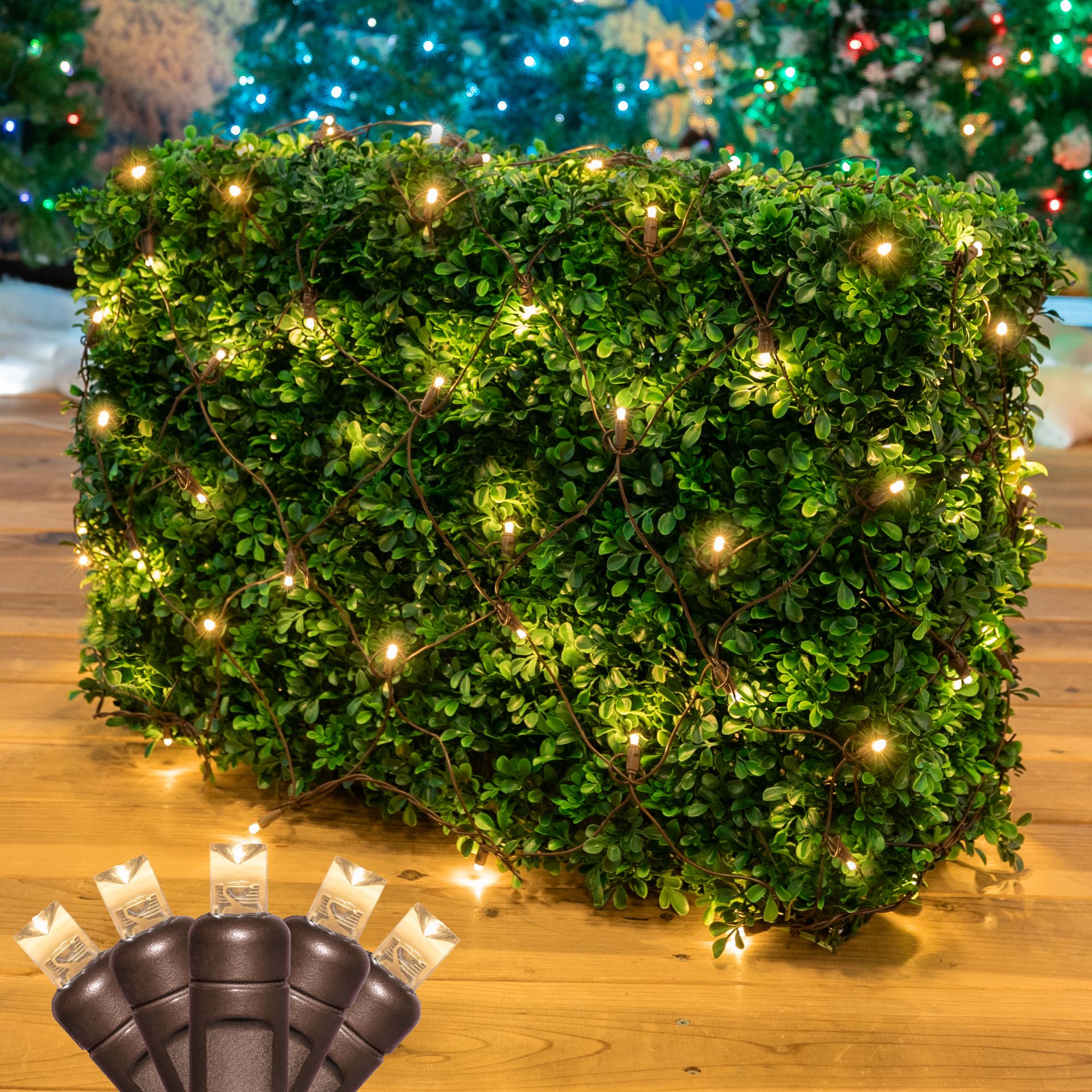 Warm White LED Net Lights 2' X 10' Novelty Lights IncNovelty Lights