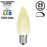 Warm White C9 LED Replacement Bulbs 25 Pack 