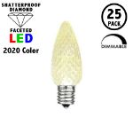 Warm White C7 LED Replacement Bulbs 25 Pack