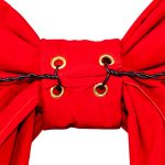15" Red 3D Velvet Bow