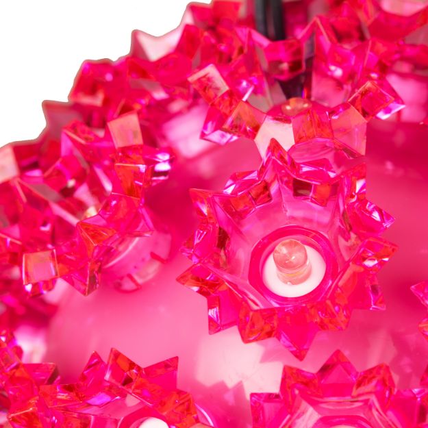 50 LED Pink Starlight Sphere - Novelty Lights IncNovelty Lights | LED ...