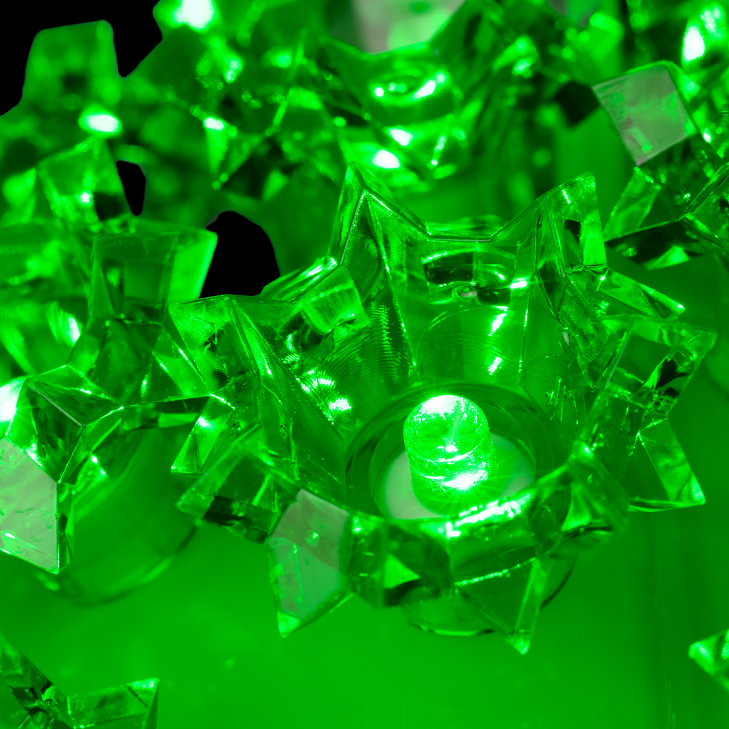 50 LED Green Starlight Sphere - Novelty Lights IncNovelty Lights | LED ...