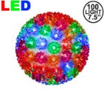 100 Multi LED 7.5" Sphere