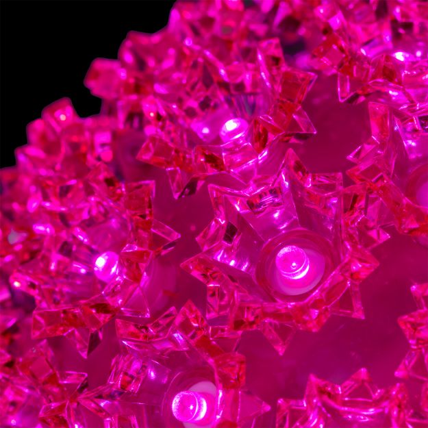 100 LED Pink Starlight Sphere - Novelty Lights IncNovelty Lights | LED ...