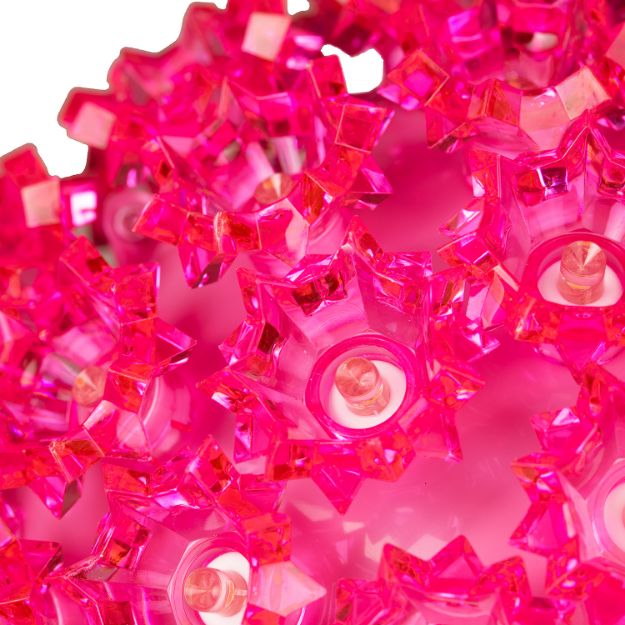 100 LED Pink Starlight Sphere - Novelty Lights IncNovelty Lights | LED ...