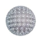 100 Pure White LED 7.5" Sphere