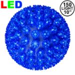 150 Blue LED 10" Sphere