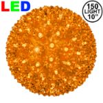 150 Orange LED 10" Sphere