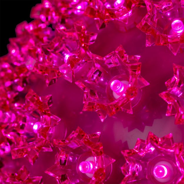 150 LED Pink Starlight Sphere - Novelty Lights IncNovelty Lights | LED ...