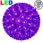 150 Purple LED 10" Sphere