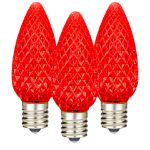 NL Select Red C9 LED Replacement Bulbs 25 Pack