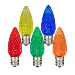 NL Select Multi Color C7 LED Replacement Bulbs 25 Pack