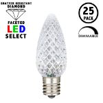 NL Select Pure White C9 LED Replacement Bulbs 25 Pack