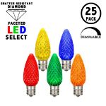 NL Select Multi Color C7 LED Replacement Bulbs 25 Pack