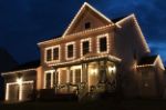 C9 Decorate Like a Pro® Kit - 250' LED Diamond Faceted Warm White White Wire w/12" Bulb Spacing