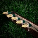 C9 Decorate Like a Pro® Kit - 250' LED Diamond Faceted Warm White Brown Wire w/12" Bulb Spacing