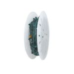 C9 Pro Decorator Kit - 500' LED Diamond Faceted Warm White Green Wire w/12" Bulb Spacing