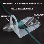 Shingle Tab for C9 and C7 Sockets/Lamps 50 Pack