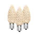 Old Color Warm White C7 LED Replacement Bulbs 25 Pack