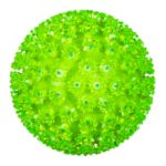 150 Lime Green LED 10" Sphere