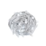 *NEW* True Twinkle® LED Christmas Lights 50 LED Pure White 25' Long White Wire