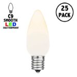 PeakPro C9 Smooth Ceramic LED Bulbs - Warm White - 25 Pack