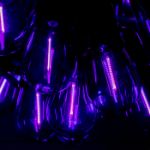 Purple S14 LED Plastic Filament Medium Base e26 Bulbs  - 5pk