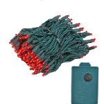  Red 140 LED Multi Function Chasing Christmas Lights 
