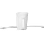 Novelty Lights C9 1000' Spool 12" Spacing 8 Amp White Wire