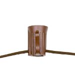 Novelty Lights C9 250' Spool 6" Spacing 8 Amp Brown Wire