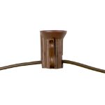 Novelty Lights C7 250' Spool 15" Spacing 8 Amp Brown Wire