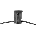 Novelty Lights C7 1000' Spool 12" Spacing 8 Amp Black Wire