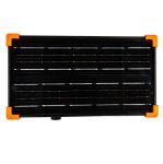 *NEW* True Twinkle® Pure White LED Solar Mini Lights 100 Light String 4" Spacing Green Wire