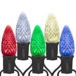 C9 RGBWW Color Changing Set (black wire)