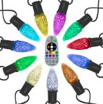 C9 RGBWW Color Changing Set (black wire)