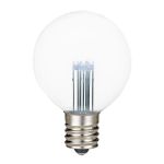 Pure White LED G50 Globe Bulbs - 25pk
