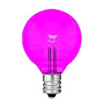 Pink - G40 - Glass LED Replacement Bulbs - 25 Pack