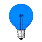 Blue - G40 - Glass LED Replacement Bulbs - 25 Pack