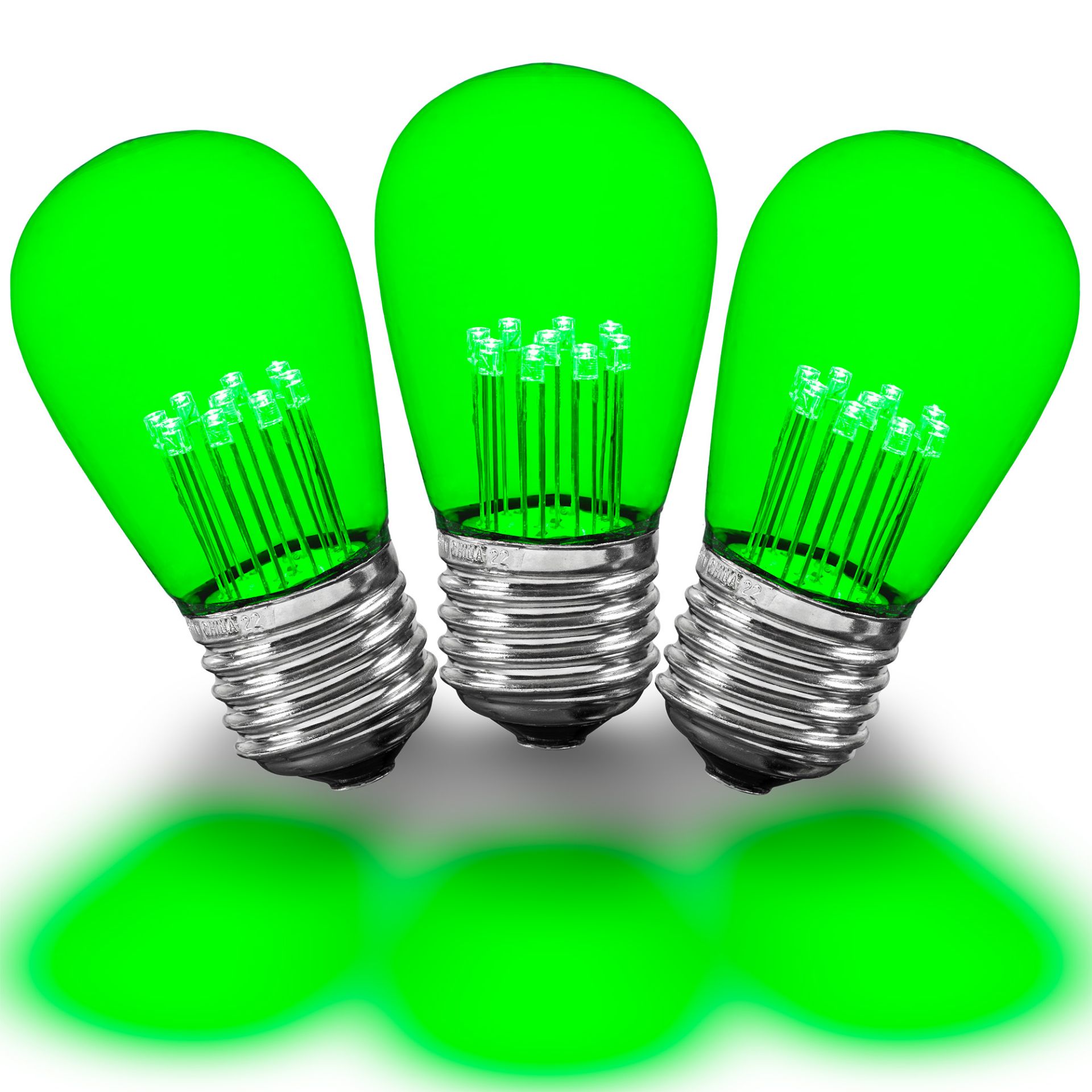 LED S14 Outdoor Patio Edison Replacement Bulbs, Warm White, E26 Base - Bild 19 von 49