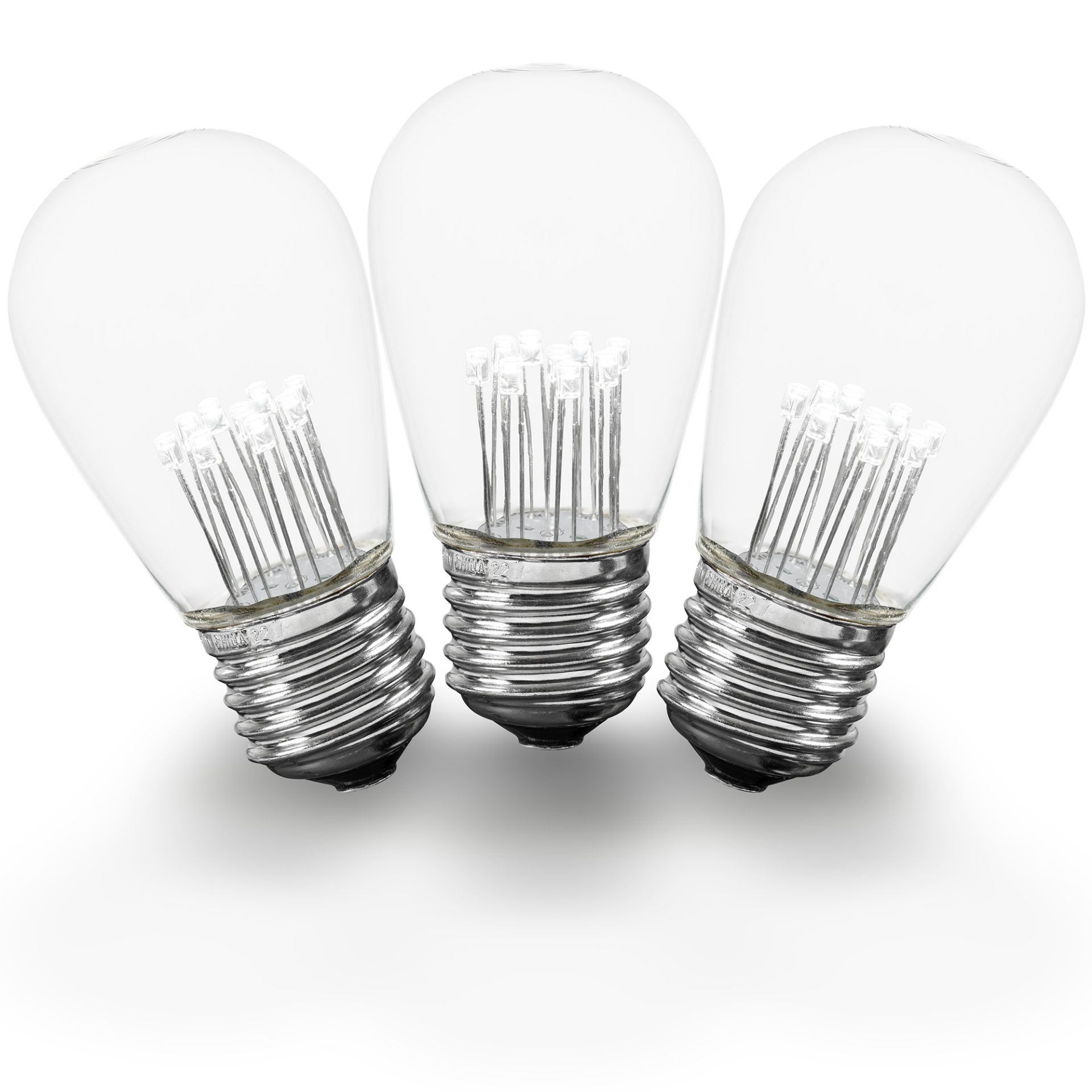 LED S14 Outdoor Patio Edison Replacement Bulbs, Warm White, E26 Base - Bild 25 von 49