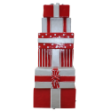 Candy Collection A Stack of Gifts, Red and Silver