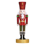 7' Red, Green and White Nutcracker