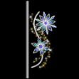 6.5' Snowflake Pole Mount