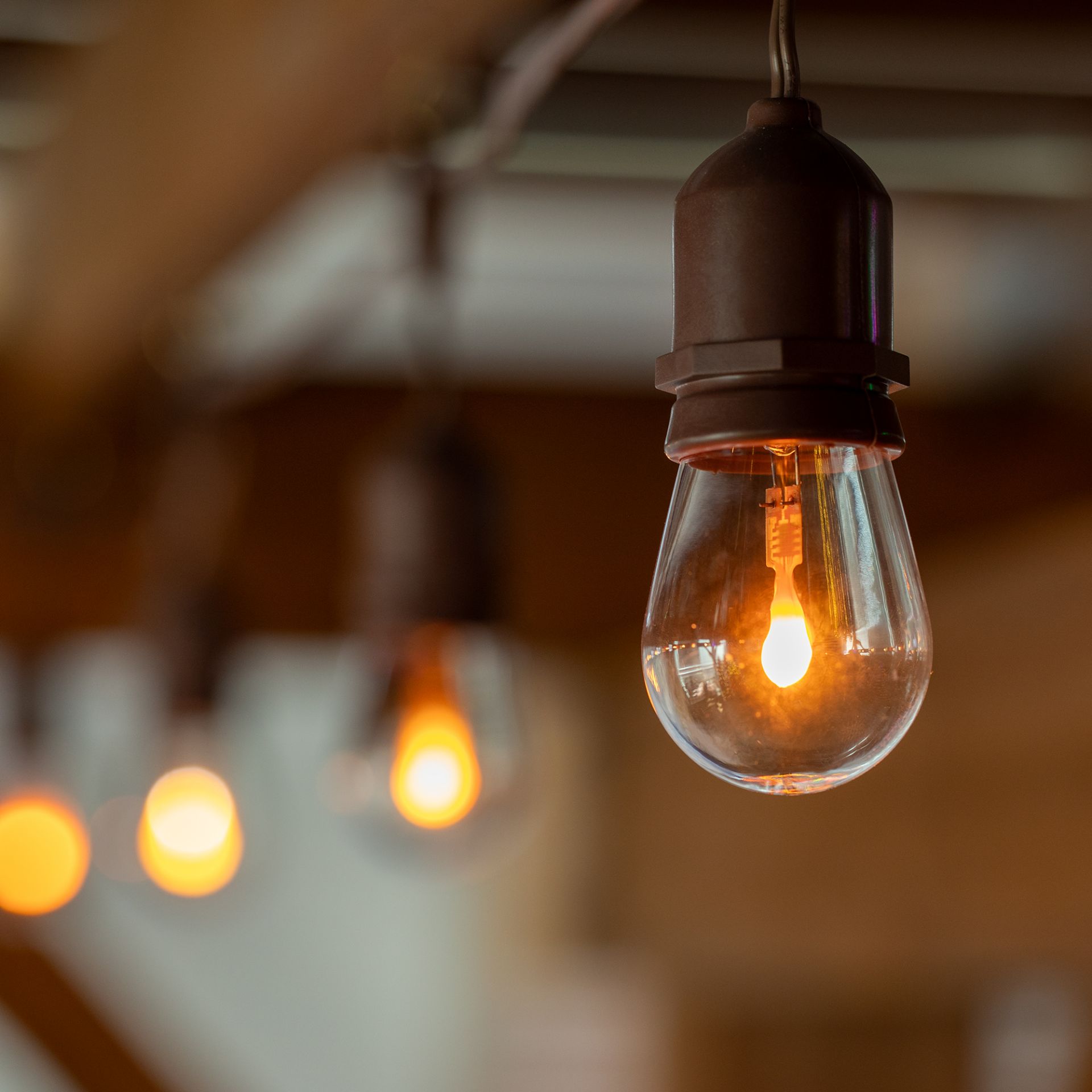 Flicker Flame Bulbs in use