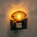 Sports Night Light - Football - Swivel Plug w/LED Bulb