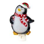 Winter Night Light - Penguin - Swivel Plug w/LED Bulb