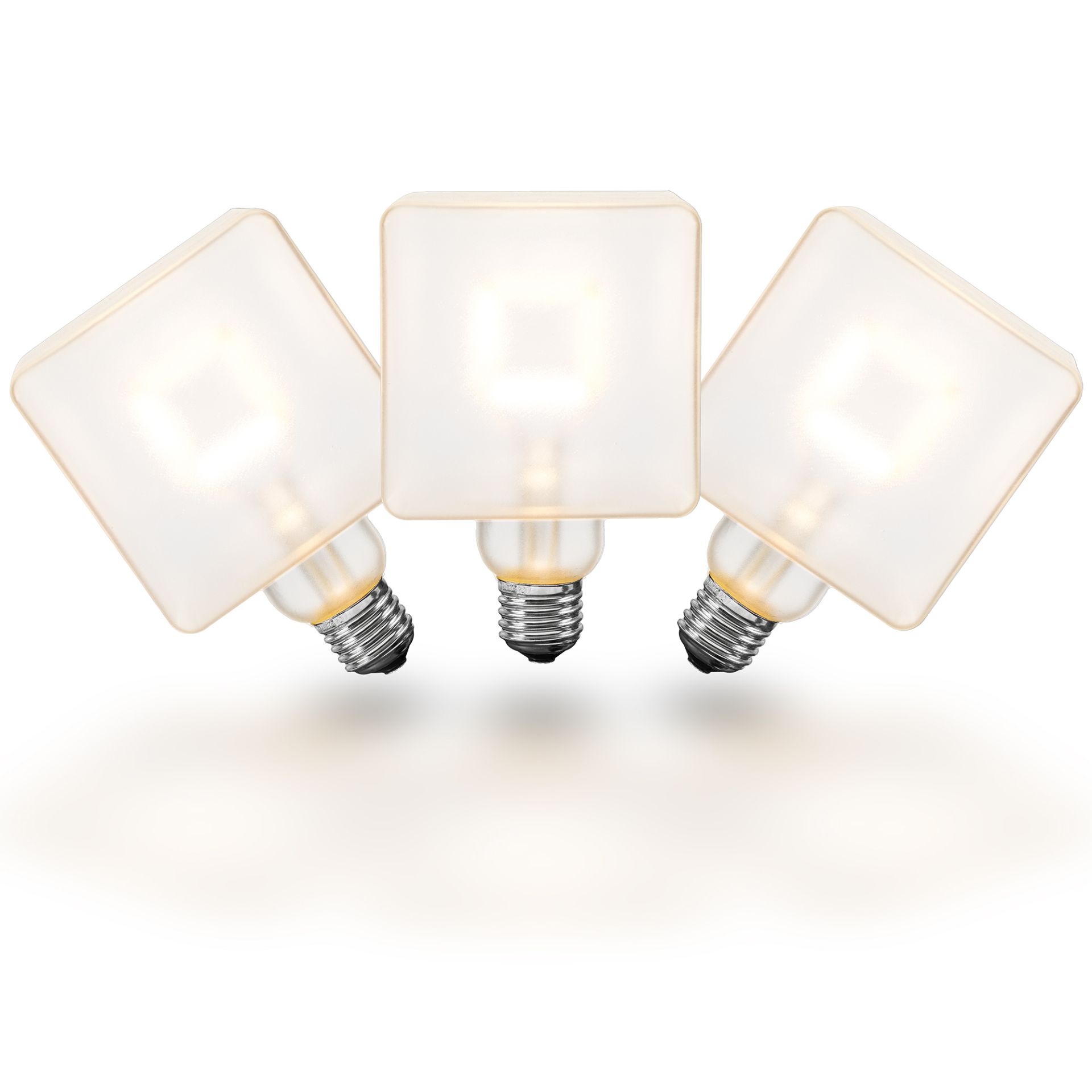 1 Pack LED Square Outdoor Patio Edison Replacement Bulbs, E26 Base - Picture 10 of 17