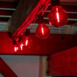 Red - G40 - Plastic Filament LED Replacement Bulbs - 25 Pack
