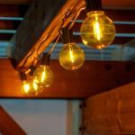 Yellow - G40 - Plastic Filament LED Replacement Bulbs - 25 Pack